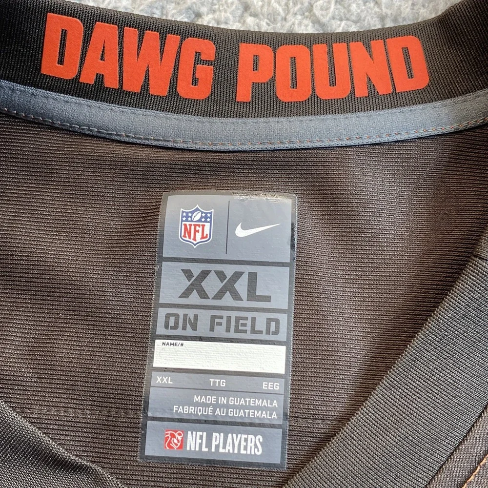 Nike Cleveland Browns Odell Beckham Jr#13 Dawg Pound Mens Jersey Size XXL Sporty